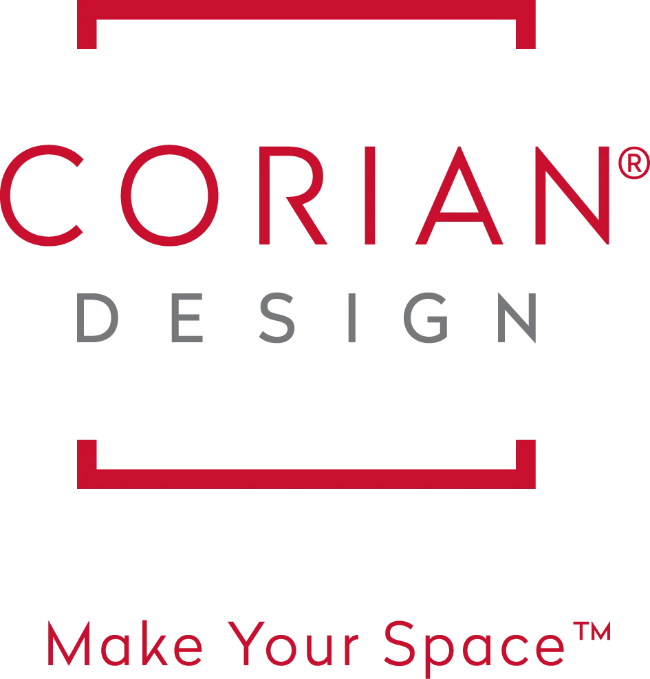 The logo for Corian Design.